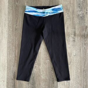 Ivivva by Lululemon Black Cropped Leggings - Size: 14